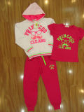 French Terry Frabic Suit for Girl Sport Suit