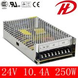 24V 10A 250W DC Switching Power Supply with Voltage OEM (s-250W)