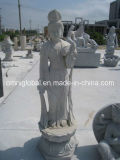 Grey Granite / Marble Sculpture (Buddha)