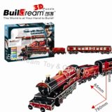 Buildream DIY 3D Puzzle Train with Steam Locomotive Bd