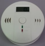 High Sensitive LCD Display 85dB Carbon Monoxide Alarm