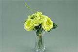 Artificial Flower Bunches Artificial Royal Rose Bunch Gf12508