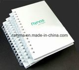 A5 White Cover Spiral Notebook for Promotional Gift