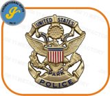 Hollow Zinc Alloy Police Badge/Pin