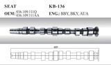 Camshaft 036.109.111q 036.109.111AA for Seat and Skoda