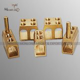 Single / Double Wiring Hole Brass Connector Cable Connector (MLIE-BTL009)