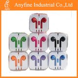 Colorful Earphone with Volue Controll and Mic for iPhone5