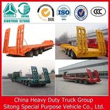 Equipment Transport Lowbed Semi Trailer