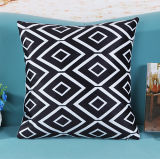 Transfer Printed Short Plush Cushion Decorative Pillow (LPL-231)