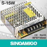 15W Single Output Switching Power Supply (S-15W)