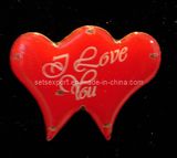 Valentine LED Flashing Badge