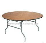 Wooden Banquet/ Wedding Folding Round Table