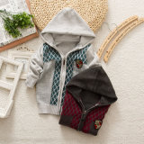 7gg Acrylic Spring/Autumn Boy Knitwear Kid Knitting Apparel Children Hoodie