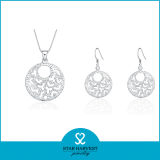 South American 925 Sterling Silver Jewelry Set for Women (J-0034)