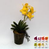 Artificial Potted Flower, Imitative Silk Orchid