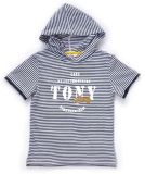 2014 Fashion Cotton Printing Hooded T-Shirt for Children, Kids, Boys