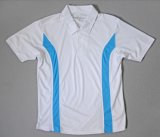 100% Polyester Mens Short Sleeve Badminton Jersey