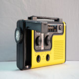 Portable Solar Hand Crank Am FM Shortwave & Noaa Weather Radio (HT-998)