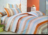 Bedding Set of Colorful Stripe Printing