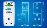 CE Approved BS RCD Adaptor (RCD01(BS))