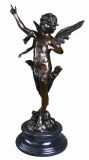 Bronze Cupid Sculpture & Statue (TPY-042)
