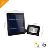 3W Solar Garden LED Flood Lights with Solar Panel for Outdoor Lighting