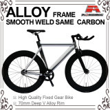 Chrome Alloy Same Carbon Fixed Gear Bicycle (KB-700C21)