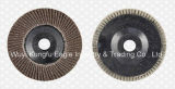 4'' Calcination Oxide Flap Abrasive Discs (Plastic cover 22*15mm)