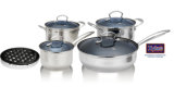 9PCS Stainless Steel Cookware Set (MSF-3104)