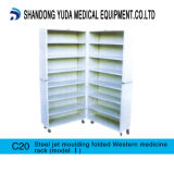 Steel Foldable Western Medicine Rack Medicament Shelf (C20)