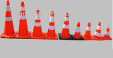 Traffic Safety Rubber Cone Soft PVC Cone Traffic Cone PVC Cone Rubber Cones Road Safety Cones Road Delineator Road Barriers