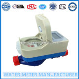 RF Card Prepaid Smart Water Meter with Brass Body