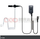 Large Top Ptt Acoustic Tube Earphone with 2.5 Mm Jack in Chinese Two Way Radio Factory