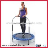 Createfun Adult Indoor Mini Fitness Trampoline with Handle