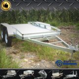 Large Capacity Worthy Fuel Tank Trailer with Steel Cage (SWT-PT146)