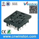 Py-11 General Miniature Black Color Timer Industrial Relay Socket with CE