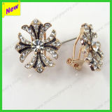 Fashion Accessories 24k Gold Rose Diamond Earrings for Wedding Party