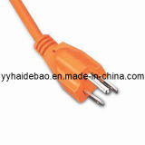 UL Approval NEMA 5-15p Three Pins Power Cord Plug (YSC-04)