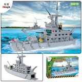 Plastic Buliding Blocks Soldier Force Ship Toy 450PCS (RP66015)