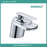 Modern Chrome Plated Brass Waterfall Sink Faucet (HJ-9051)
