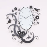 Home Art and Crafts Metal Wall Clock for Decoration (MC-18)