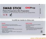 Impregnated Alcohol Chg Swab Sticks (CY-SS-70720C7I)