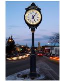 Street Clock for Roads and Streets
