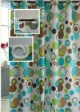 Shower Curtain Hookless Bathroom Accessories Printing Polyester