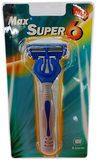 P6 Razor, 6 Sensor Blades Razor, Match to Dorco Pace6 for Men (JG-S9600)