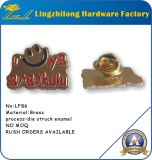 Custom Design Enamel Gold Plated No Minimum Order Badge
