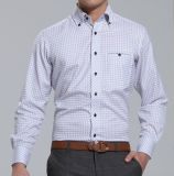65%Cotton35%Polyester Mens Formal Long Sleeve Shirt