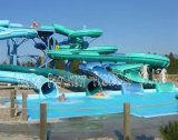 Family Fiberglass Aqua Slide Spiral Water Slide
