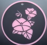 Silicone Cup Mat (TRUMPET FLOWER )