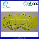 UHF RFID Livestock Ear Tag for Identifiication